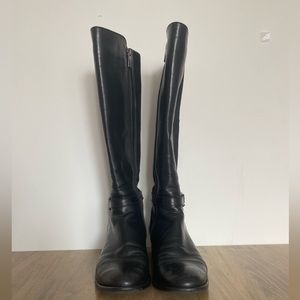 Aquatalia black knee boots! In great condition:)